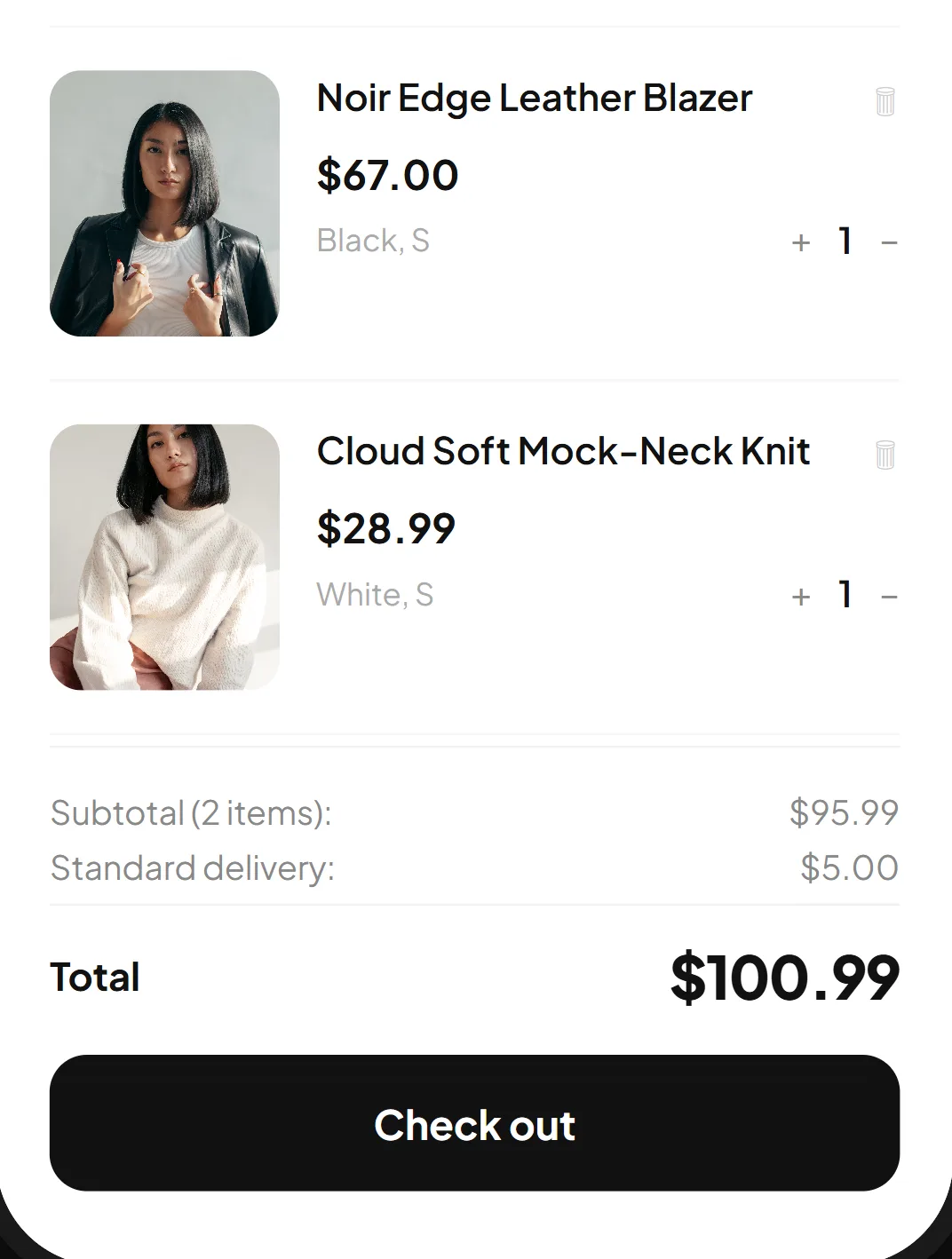 Mobile app payments and subscription screen